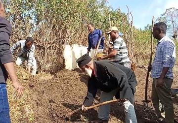 PELUM Ethiopia Organized Practical Training in Huruta town.